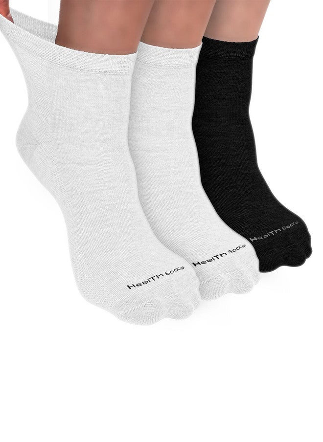 FOOTPRINTS FOOTPRINT Men 3 Pairs Seamless Organic Cotton Ankle-Length Bamboo Socks - Image 1